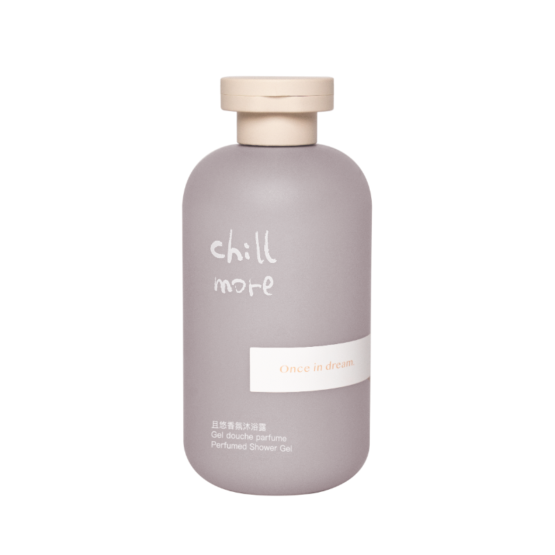 且悠（chillmore）香氛沐浴露留香全身后背温和清洁沐浴液春夏男女 300ml 1瓶（单位：瓶） 灰紫色 薄雾花园